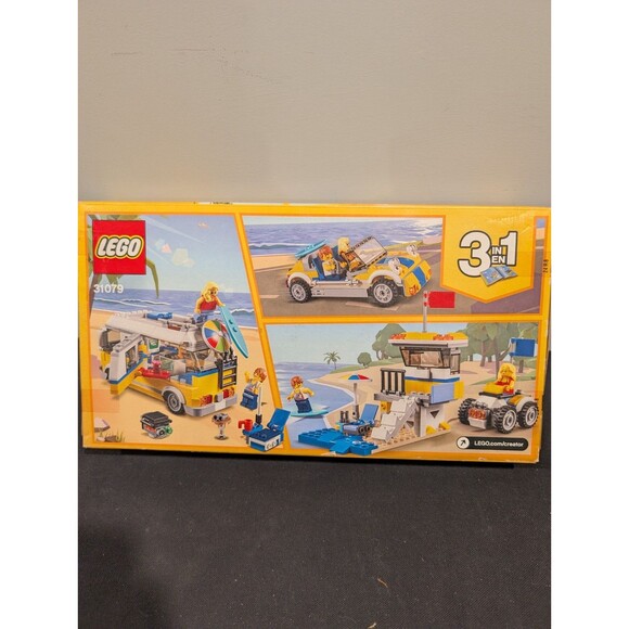 LEGO® Creator 3-in-1 Sunshine Surfer Van (Set 31079) — Factory Sealed - Picture 2 of 5